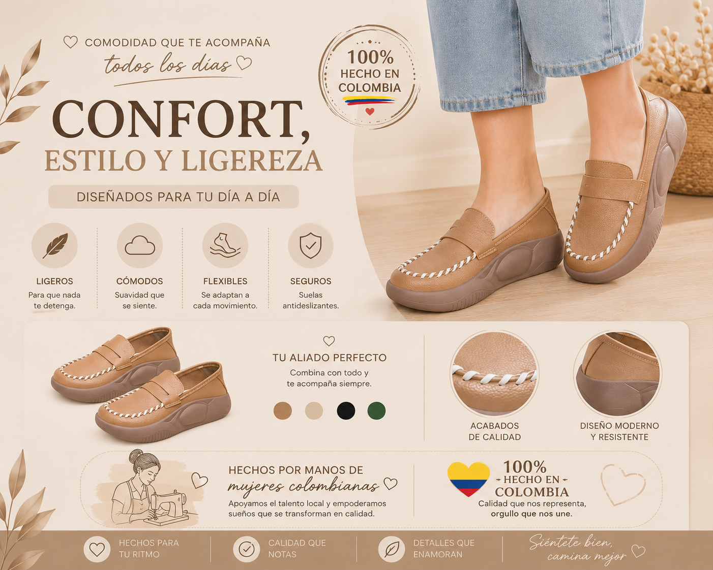 🤍Mocasín Cataleya🌸