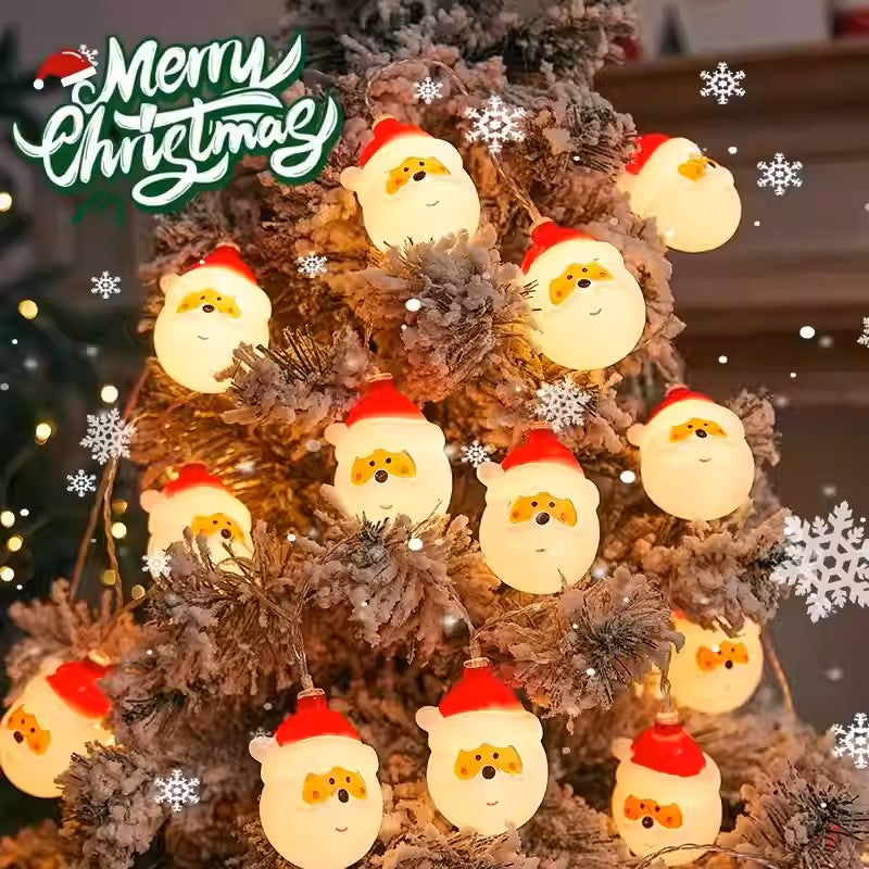 🎅LUCES PAPA NOEL MUÑECO DE NIEVE🎄